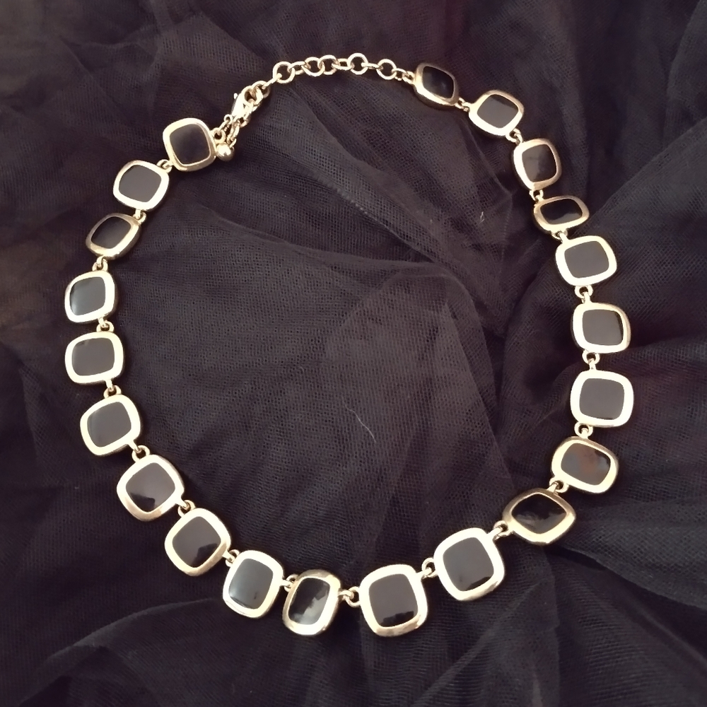 Vintage women's necklace 2 sided